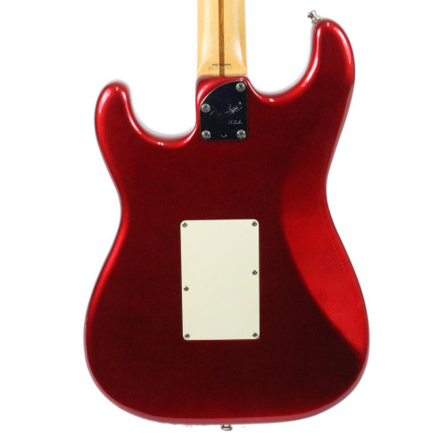 Vintage 1992 Fender Floyd Rose HSS Stratocaster Candy Apple Red Made in Japan