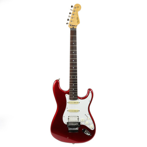 Vintage 1992 Fender Floyd Rose HSS Stratocaster Candy Apple Red Made in Japan