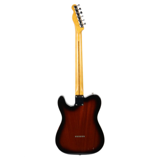2011 Fender American Vintage Reissue '69 Telecaster Thinline Electric Guitar Sunburst Finish
