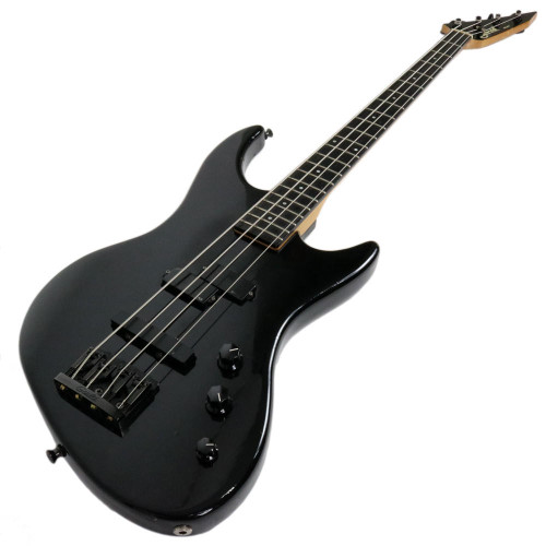 Vintage 1985 Guild BH-604 Pilot Electric Bass Guitar Black Finish