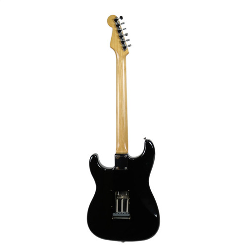 Vintage 1985 Squier Stratocaster Black Made in Japan | Cream