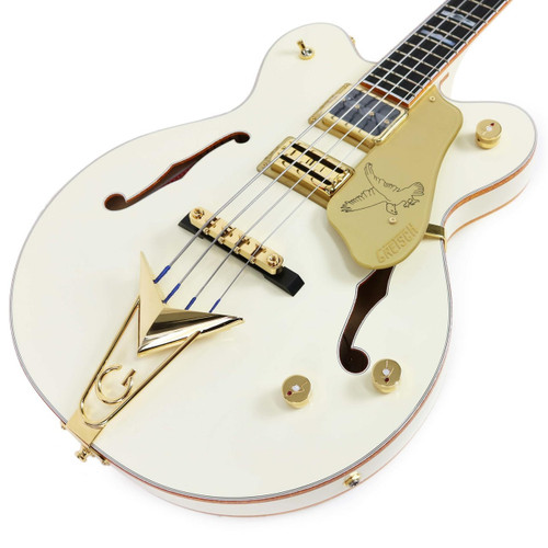 Gretsch G6136B-TP-AWT Tom Petersson Signature White Falcon Bass