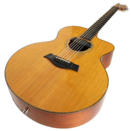 1996 Taylor LKSM Leo Kottke Signature Model 12-String Acoustic Guitar Natural Finish
