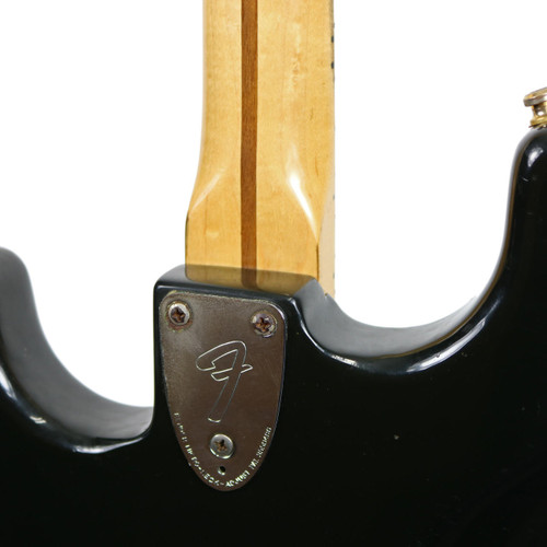 Vintage 1979 Fender Hardtail Stratocaster Black