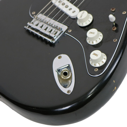 Vintage 1979 Fender Hardtail Stratocaster Black