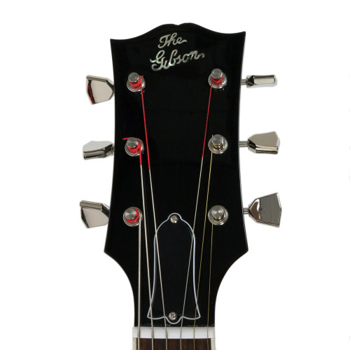 2015 Gibson Custom Shop Solid Formed 17" Venetian Hollowbody Electric Guitar Ebony Finish