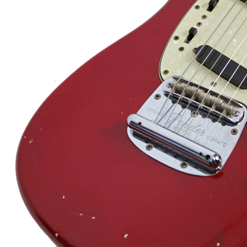 Vintage 1965 Fender Mustang Dakota Red