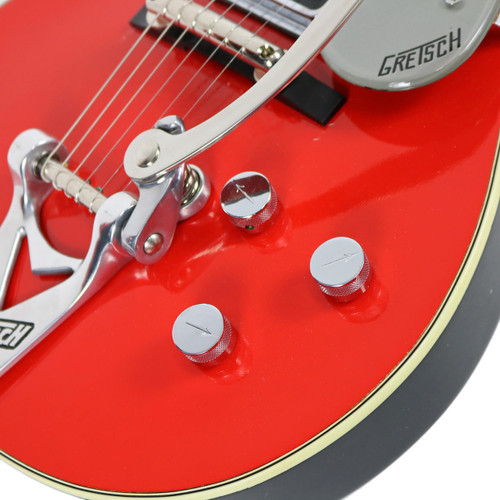 Vintage 1956 Gretsch 6131 Jet Firebird Refinished Red