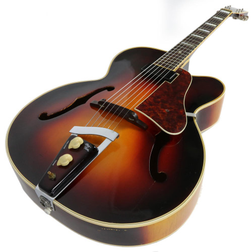 Rare Vintage 1947 - 1950's Vega Duo Tron C166 Archtop Electric Guitar Sunburst