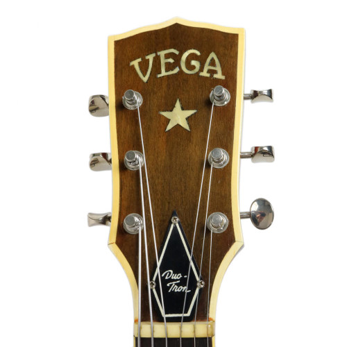 Rare Vintage 1947 - 1950's Vega Duo Tron C166 Archtop Electric Guitar Sunburst