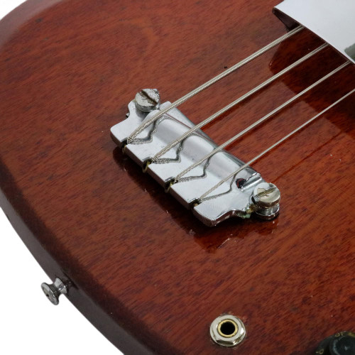 Vintage 1964 Gibson EB-0 Short Scale Electric Bass Guitar Cherry Finish