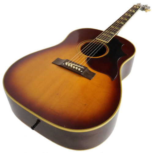 Vintage 1953 Gibson Southern Jumbo Dreadnought Acoustic Guitar Sunburst Finish