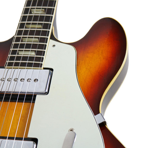 Vintage 1966 Epiphone E230TD Casino Sunburst