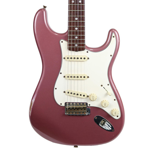 2010 Fender Custom Shop ���65 Stratocaster Light Relic Burgundy Mist