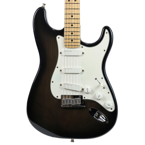 Vintage 1991 Fender Stratocaster Plus Black Pearl Dust | Cream