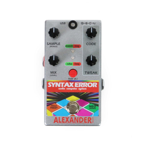 Alexander Pedals Syntax Error Audio Computer System Pedal