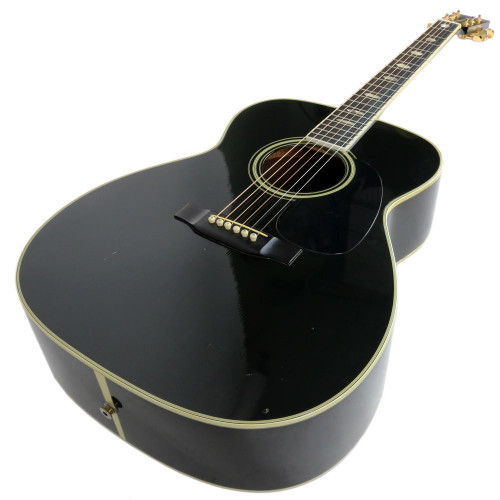 Vintage 1990 Martin J-40 MBK Jumbo Acoustic Guitar Ebony Finish