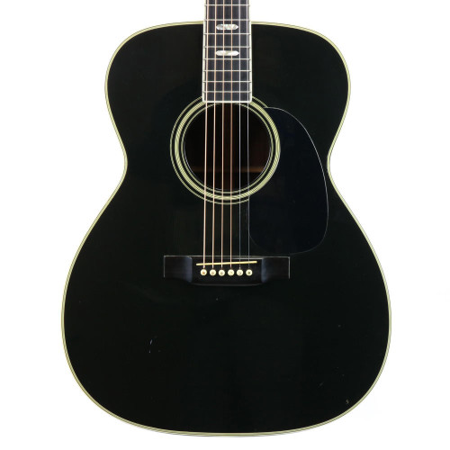 Vintage 1990 Martin J-40 MBK Jumbo Acoustic Guitar Ebony Finish