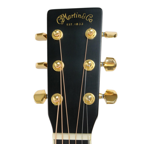 Vintage 1990 Martin J-40 MBK Jumbo Acoustic Guitar Ebony Finish