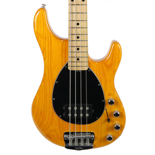 2002 Ernie Ball Music Man Sterling Electric Bass Guitar Trans Gold Finish