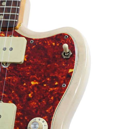 Vintage 1965 Fender Jazzmaster Refinished White | Cream City Music