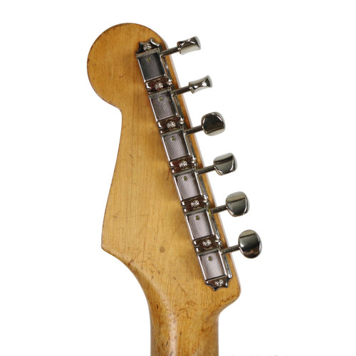 Vintage 1957 Fender Duo-Sonic Refinished White