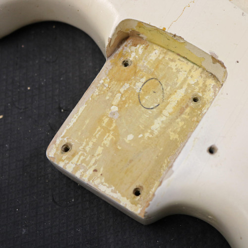 Vintage 1957 Fender Duo-Sonic Refinished White