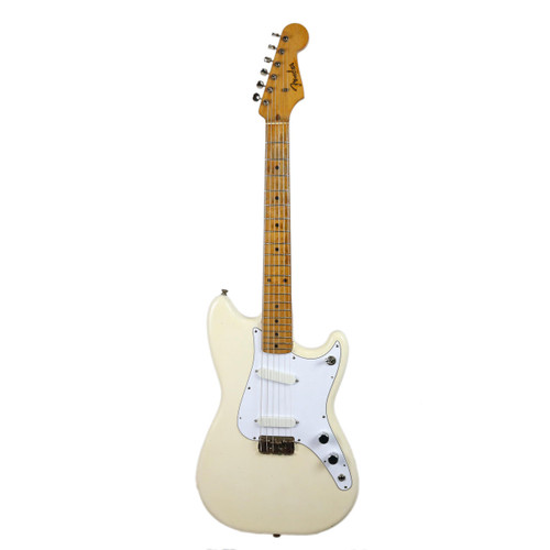 Vintage 1957 Fender Duo-Sonic Refinished White