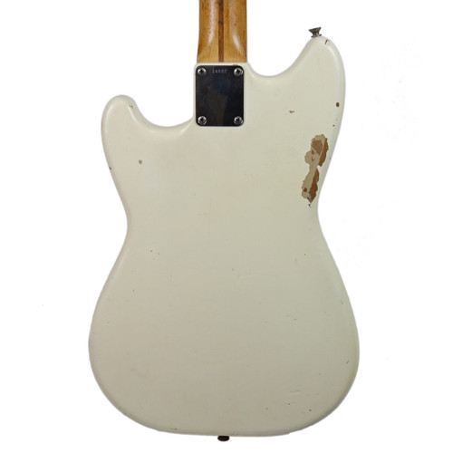 Vintage 1957 Fender Duo-Sonic Refinished White