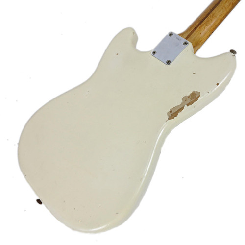 Vintage 1957 Fender Duo-Sonic Refinished White
