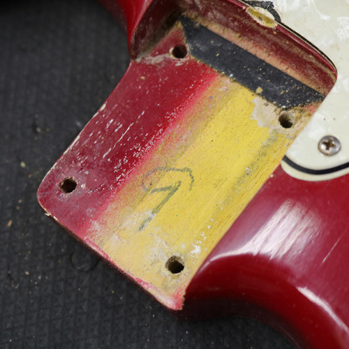 Vintage 1965 Fender Mustang Dakota Red Finish
