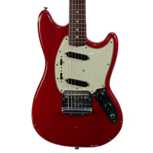 Vintage 1965 Fender Mustang Dakota Red Finish