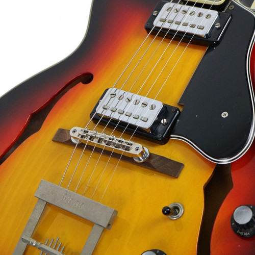 Vintage Kapa Series 500 Thinline Sunburst 1960's