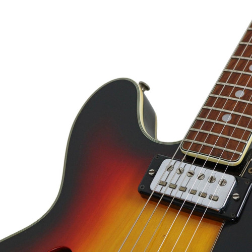 Vintage Kapa Series 500 Thinline Sunburst 1960's