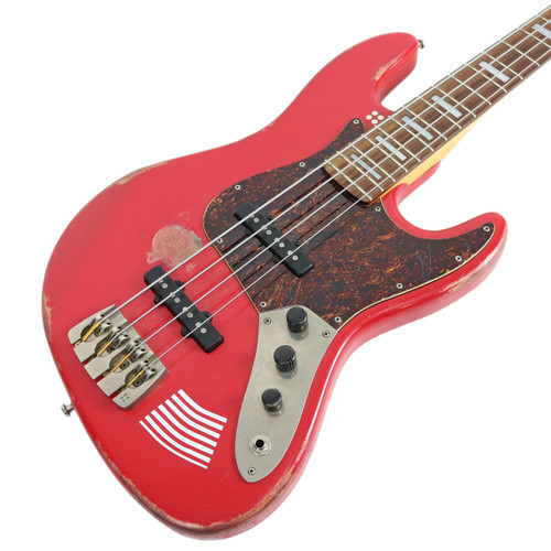 2013 Sandberg California Marlowe DK Jazz Bass Red Relic