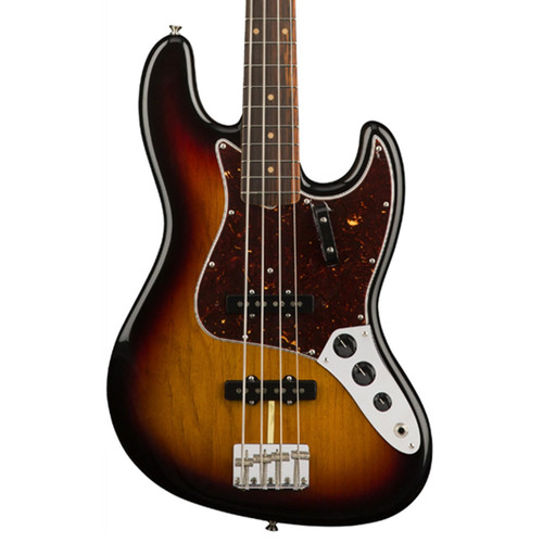 Fender American Original '60s Jazz Bass with Rosewood Fingerboard in 3 Color Sunburst