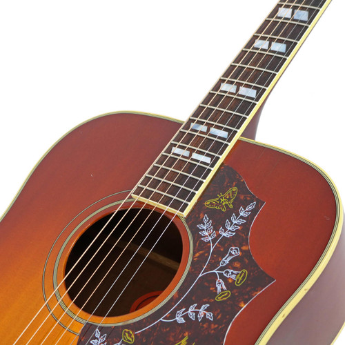 2002 Gibson Hummingbird Dreadnought Acoustic Guitar Sunburst