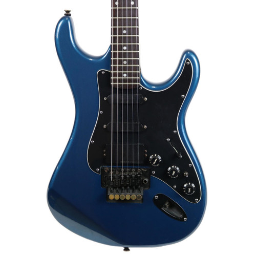 Used Kramer Seymour Duncan HSS Electric Guitar Metallic Blue Finish