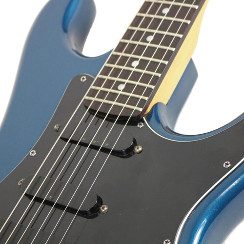 Used Kramer Seymour Duncan HSS Electric Guitar Metallic Blue Finish