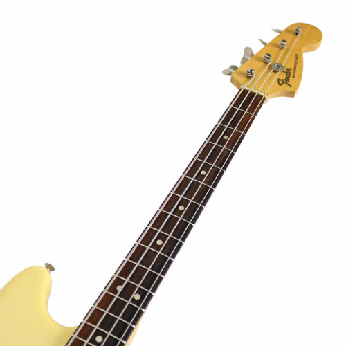 Vintage 1975 Fender Musicmaster Electric Bass Guitar & 1976