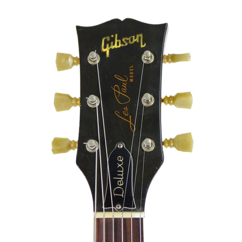 Vintage 1973 Gibson Les Paul Deluxe Electric Guitar Cherry Sunburst