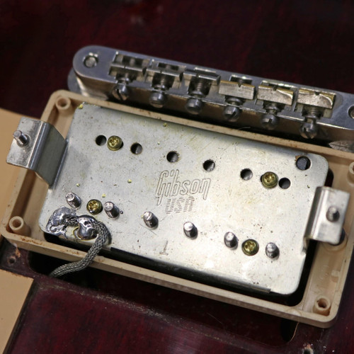 2000 Gibson Les Paul 1960 Classic Electric Guitar Wine Red