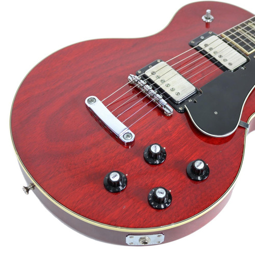 Vintage 1979 Hagstrom Swede Electric Guitar Cherry Finish