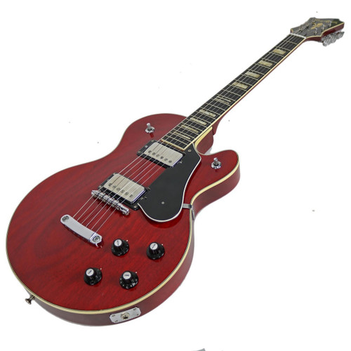 Vintage 1979 Hagstrom Swede Electric Guitar Cherry Finish