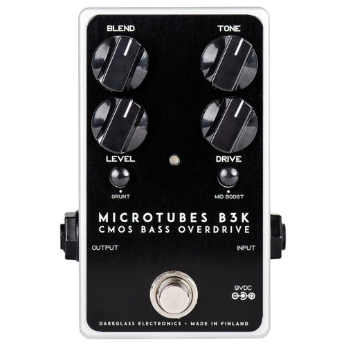 Dark Glass Microtubes B3K V2 CMOS Bass Overdrive Pedal