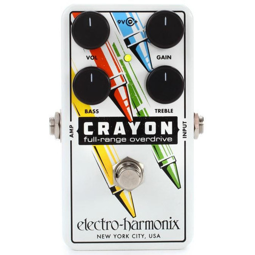Electro-Harmonix Crayon Full-Range Overdrive Pedal