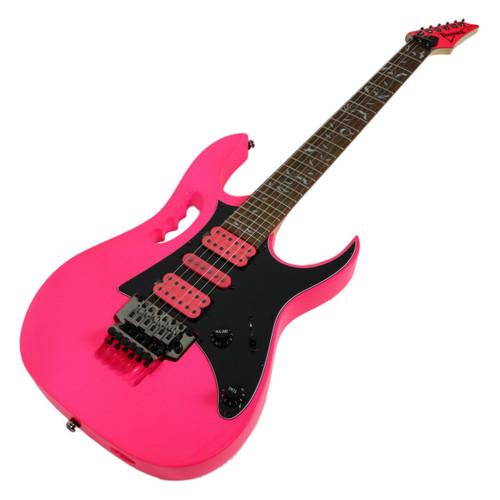 Ibanez JEMJRSP Steve Vai Jem Junior in Pink
