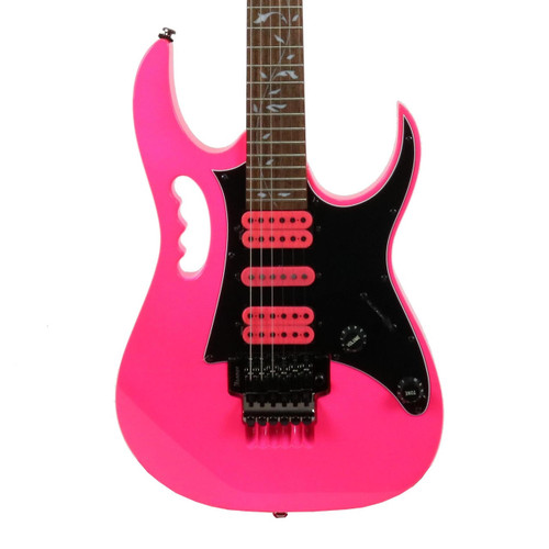 Ibanez JEMJRSP Steve Vai Jem Junior in Pink