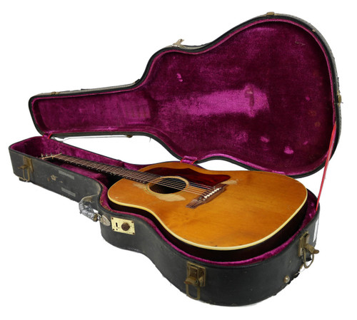 Vintage Late 1960's Gibson J-50 Dreadnought Acoustic Guitar Natural Finish