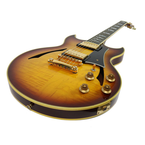 2005 Gibson Custom Shop Johnny A Signature Model Electric Guitar Sunset Glow Finish